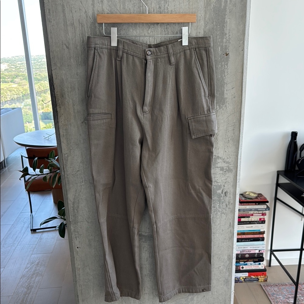 Zara | Men's gray/olive Cargo Pants